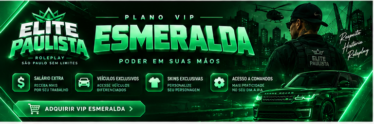 Banner do plano VIP Esmeralda